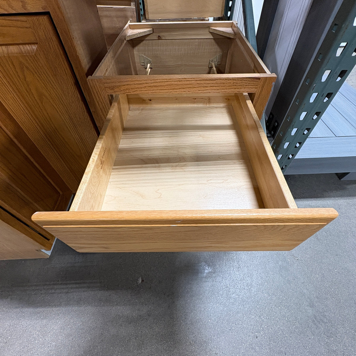 14 Pc Merillat Oak Cabinet Set