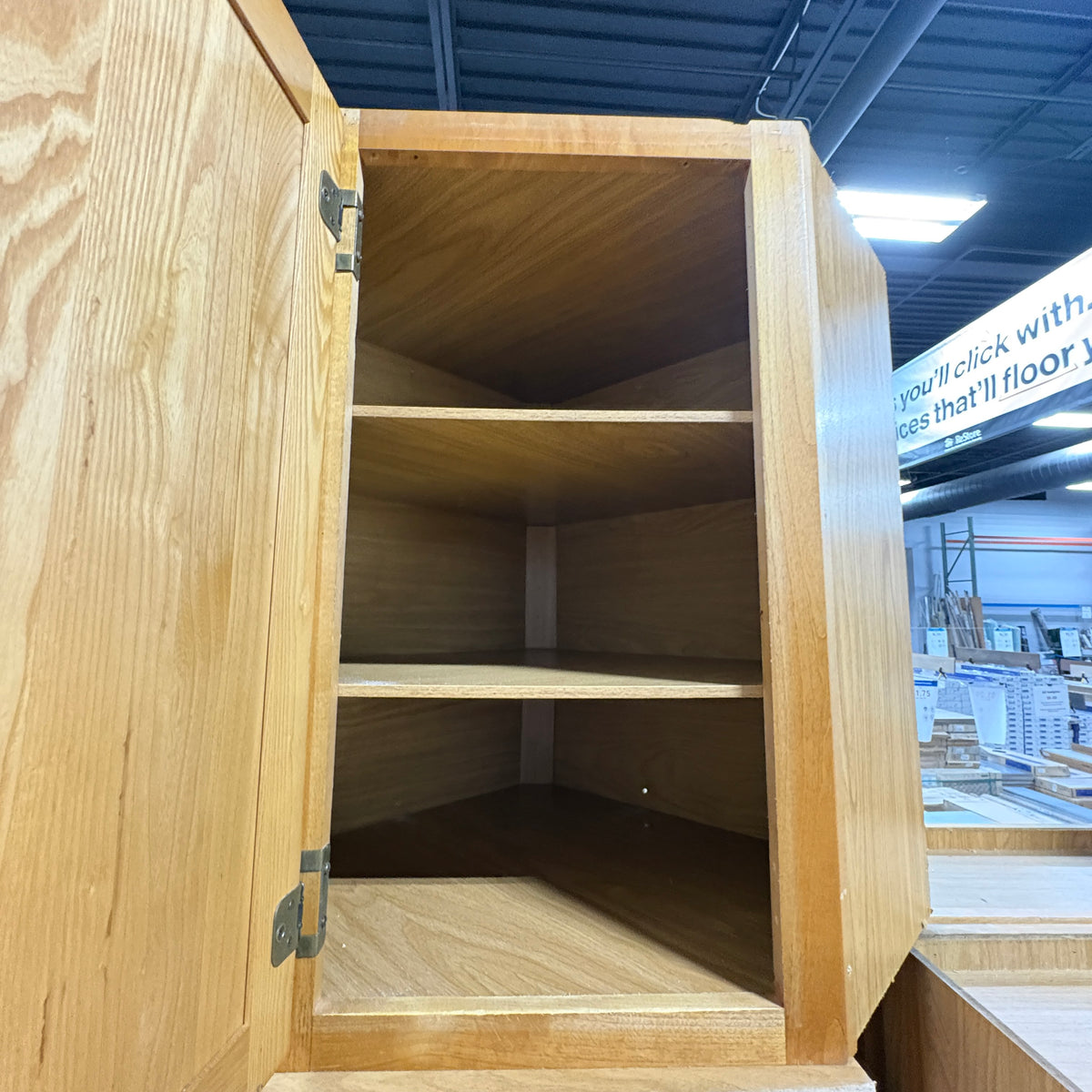 17 Pc Oak Cabinet Set