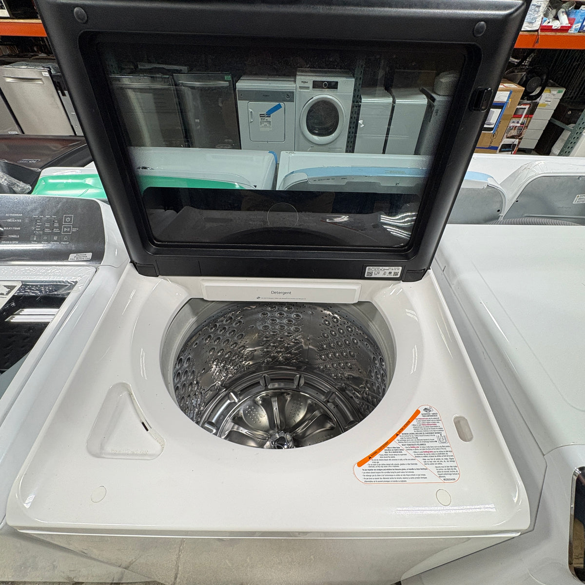 LG Glass Lid Top Load Washer