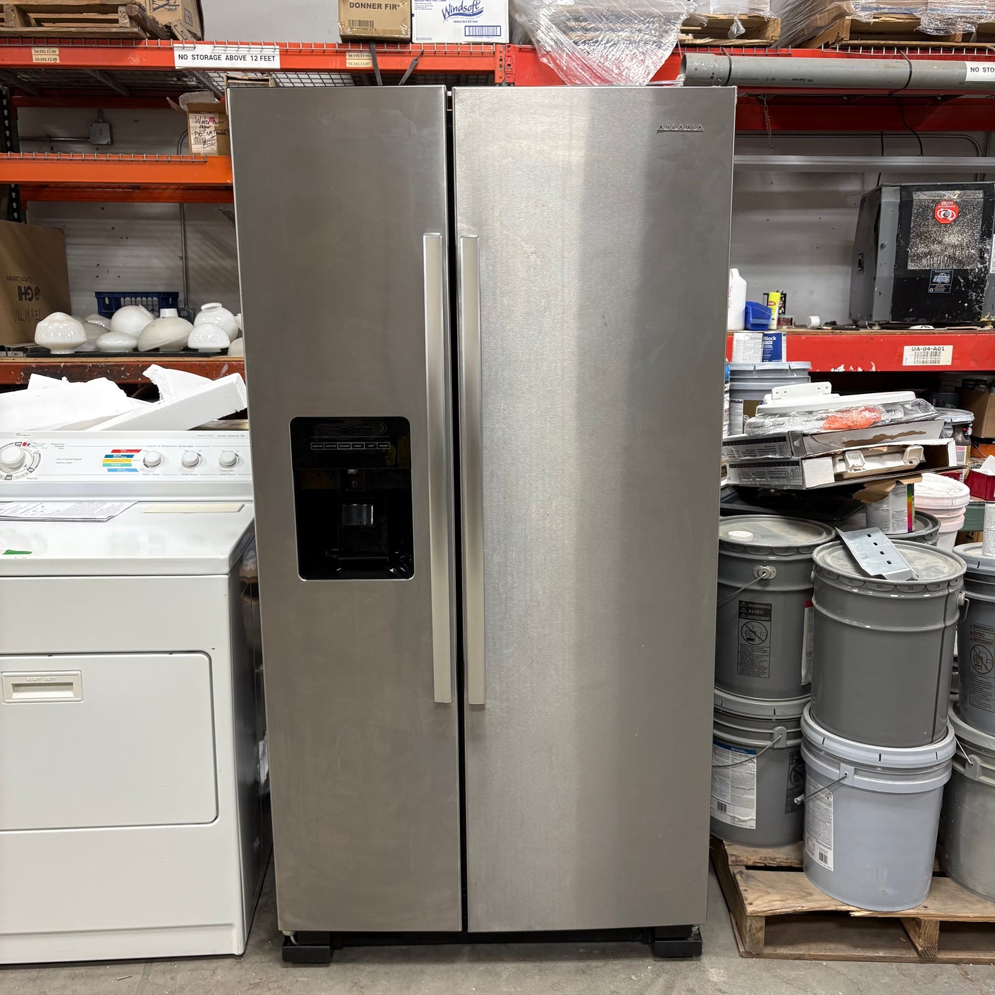 Amana Side by Side Fridge