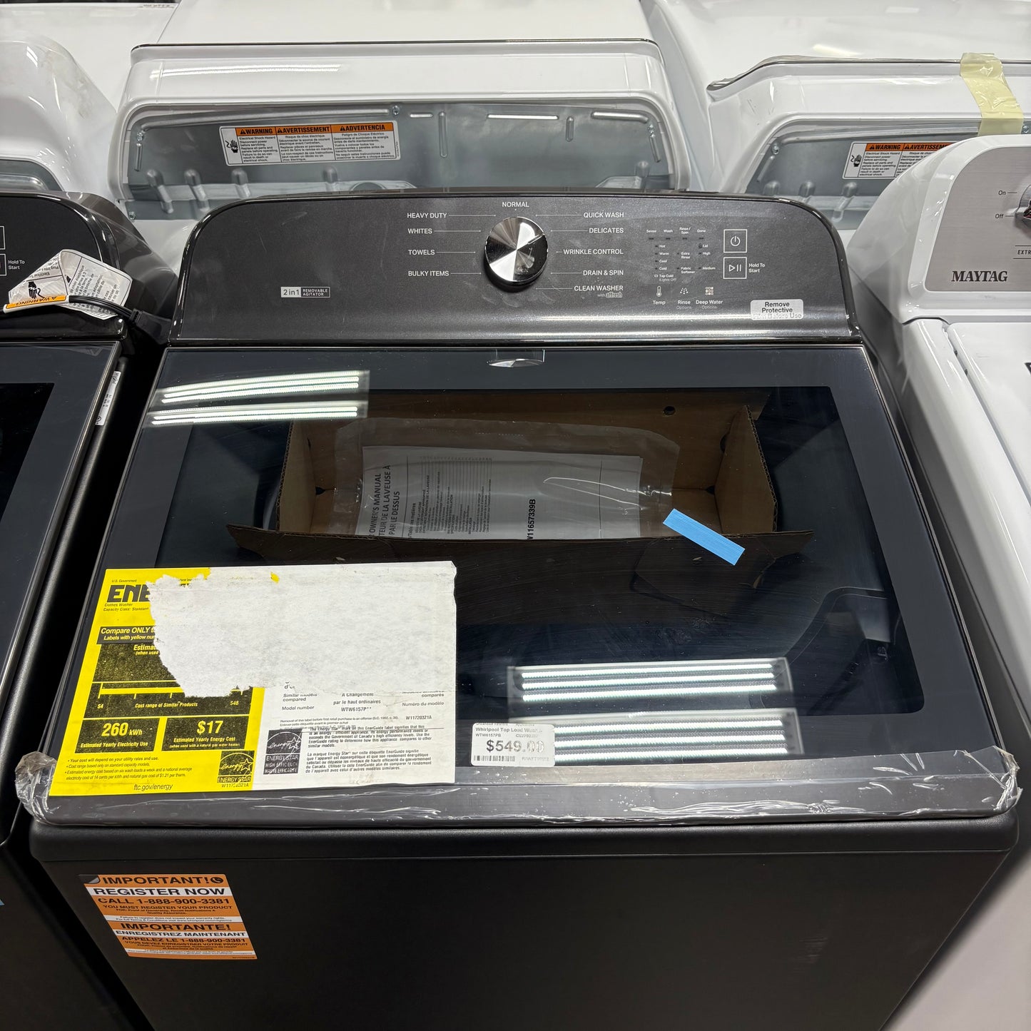 Whirlpool Top Load Washer