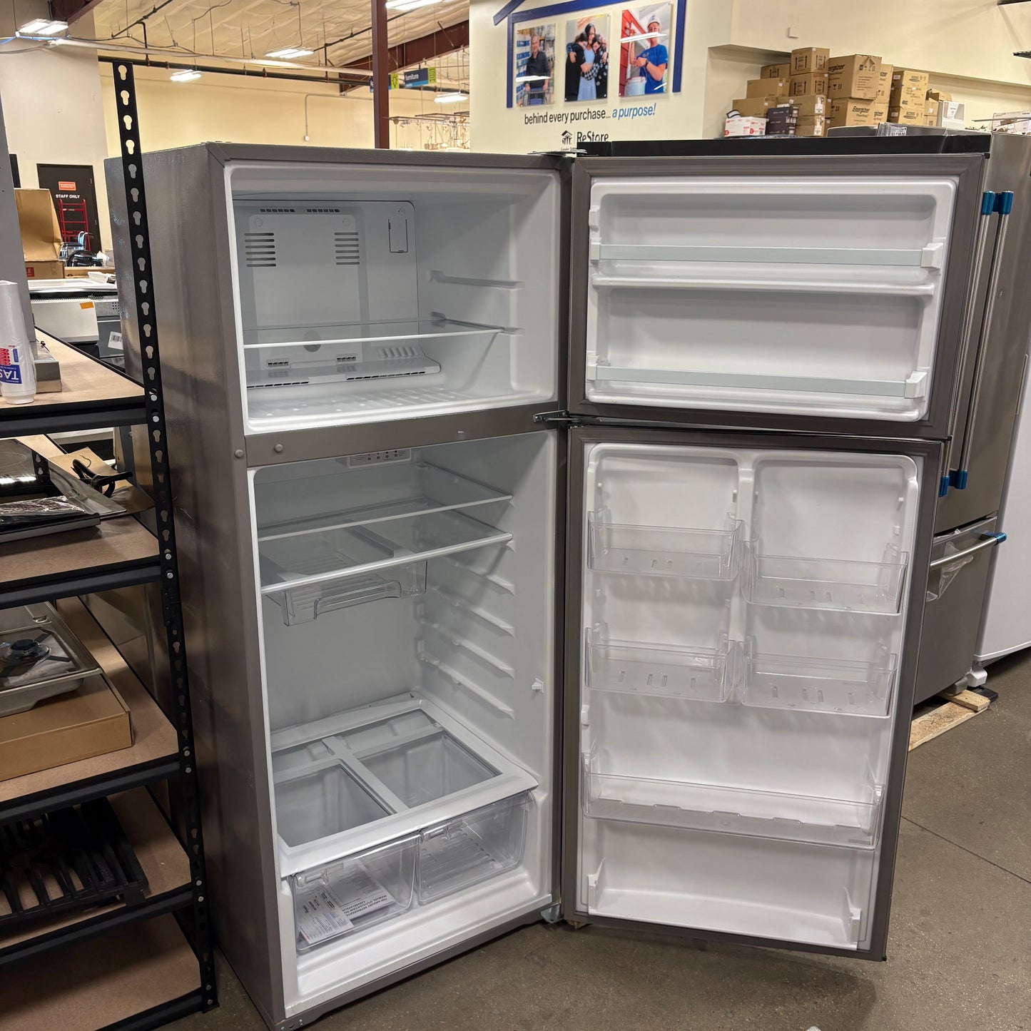 Whirlpool Top Freezer Fridge