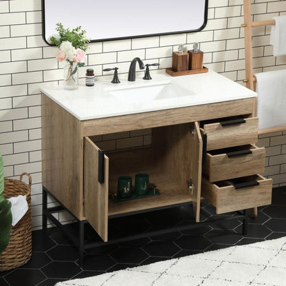 Eugene Natural Oak 42" Vanity