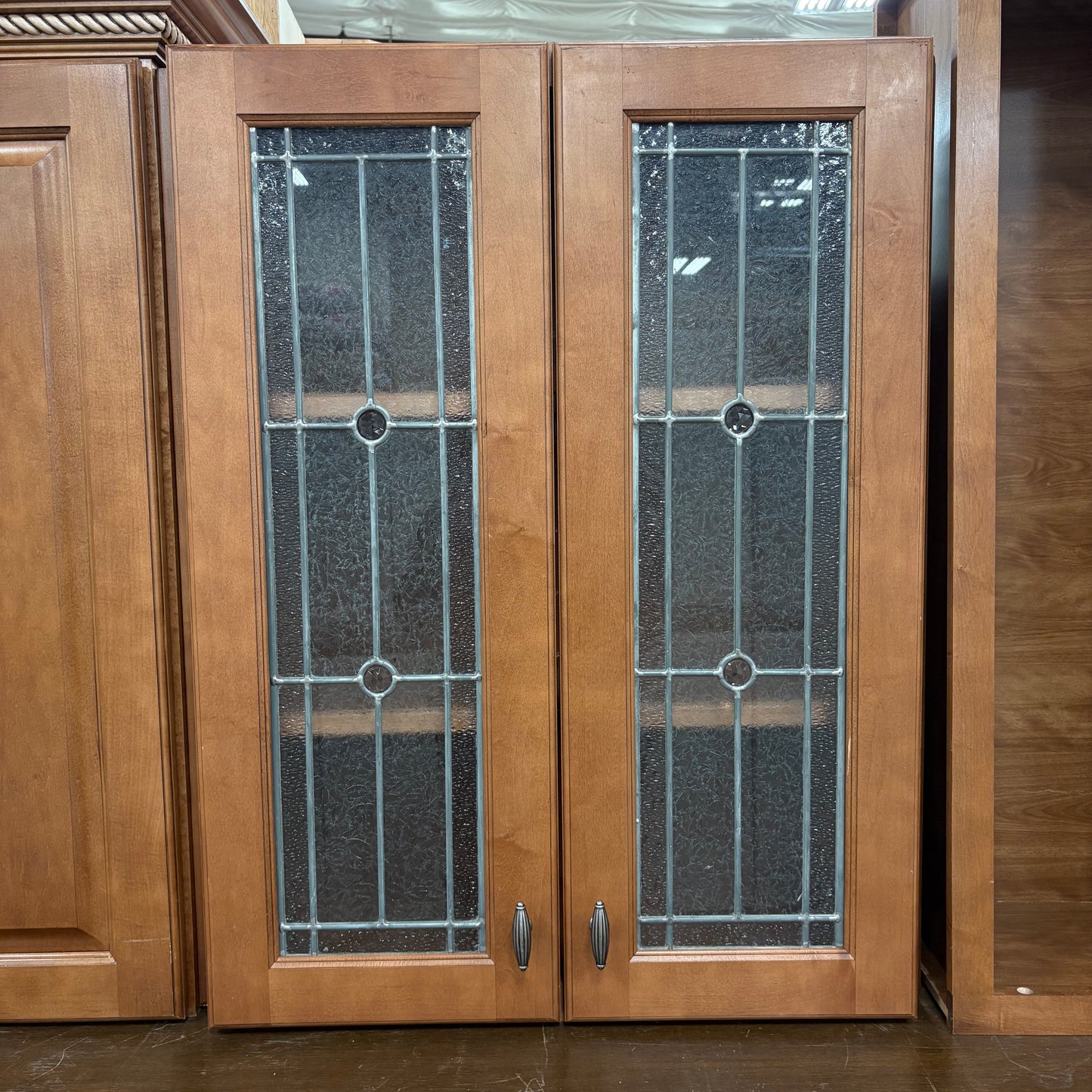 19 Pc. Cabinet Set w/ Fridge