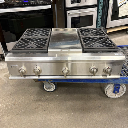GE 36" Gas Cooktop w/ Griddle