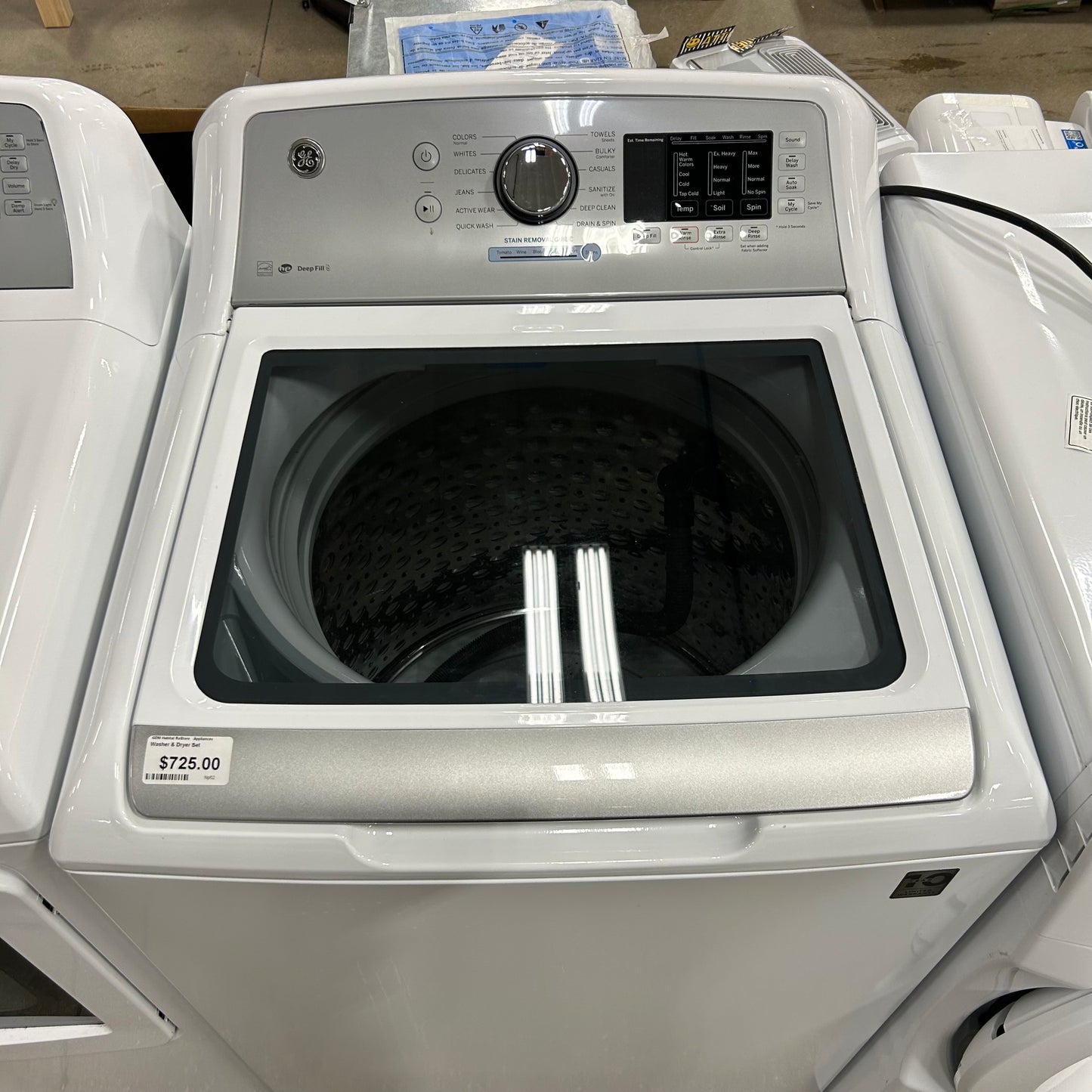 GE Washer/Gas Dryer Set