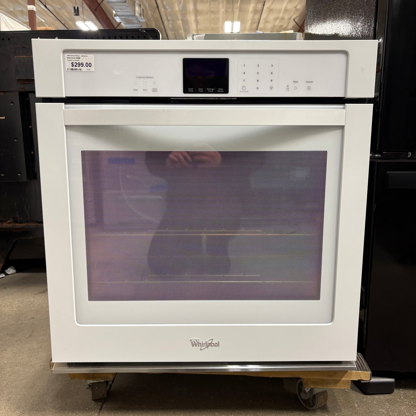 27" Whirlpool Elec Wall Oven