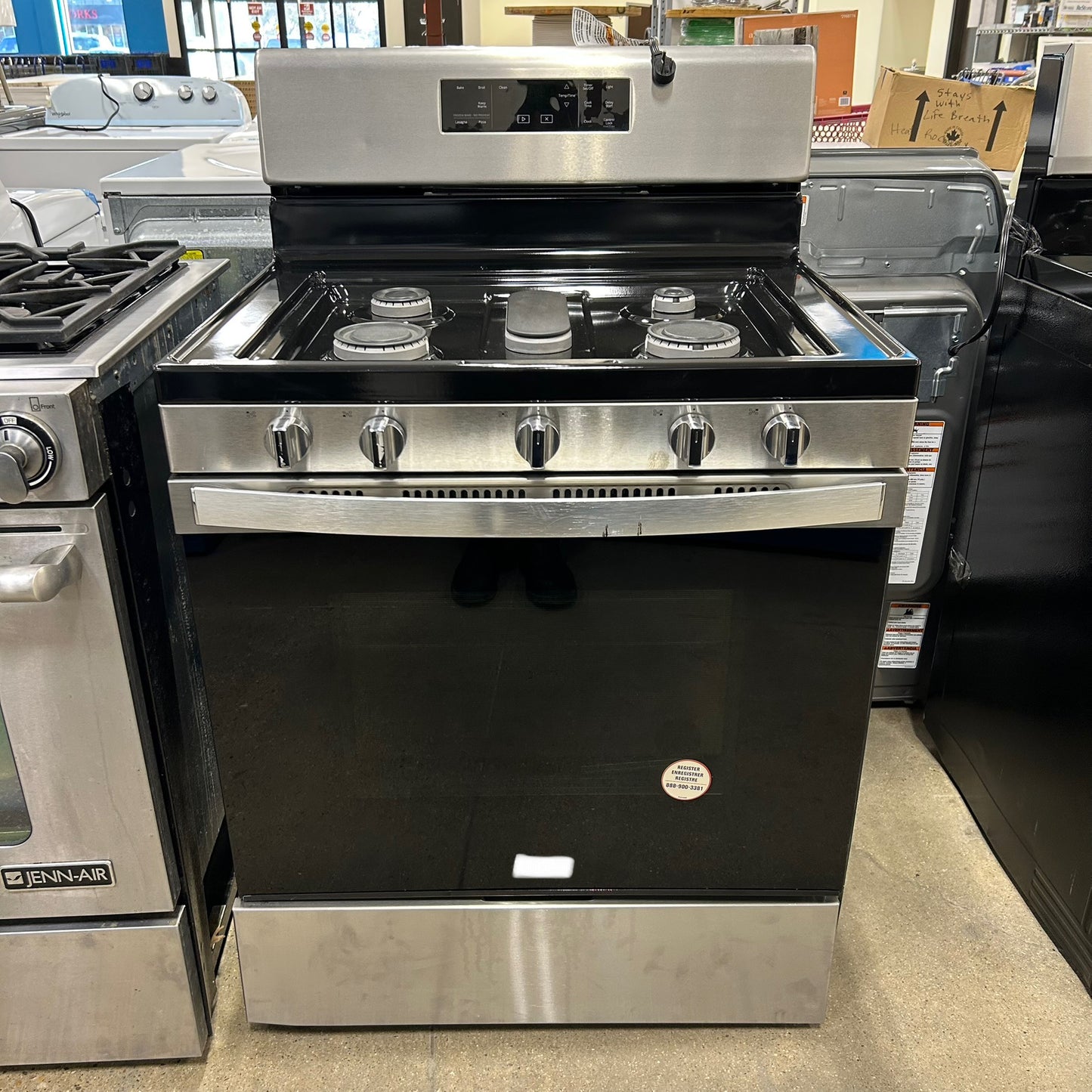 Whirlpool Gas Range