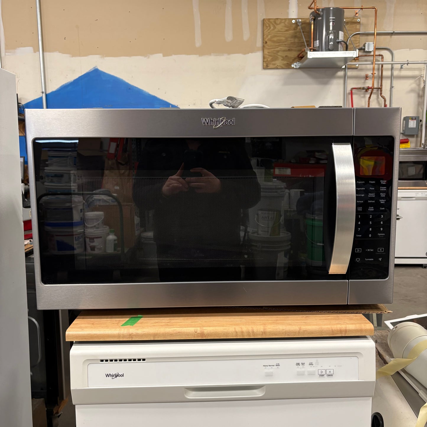 Whirlpool OTR Microwave