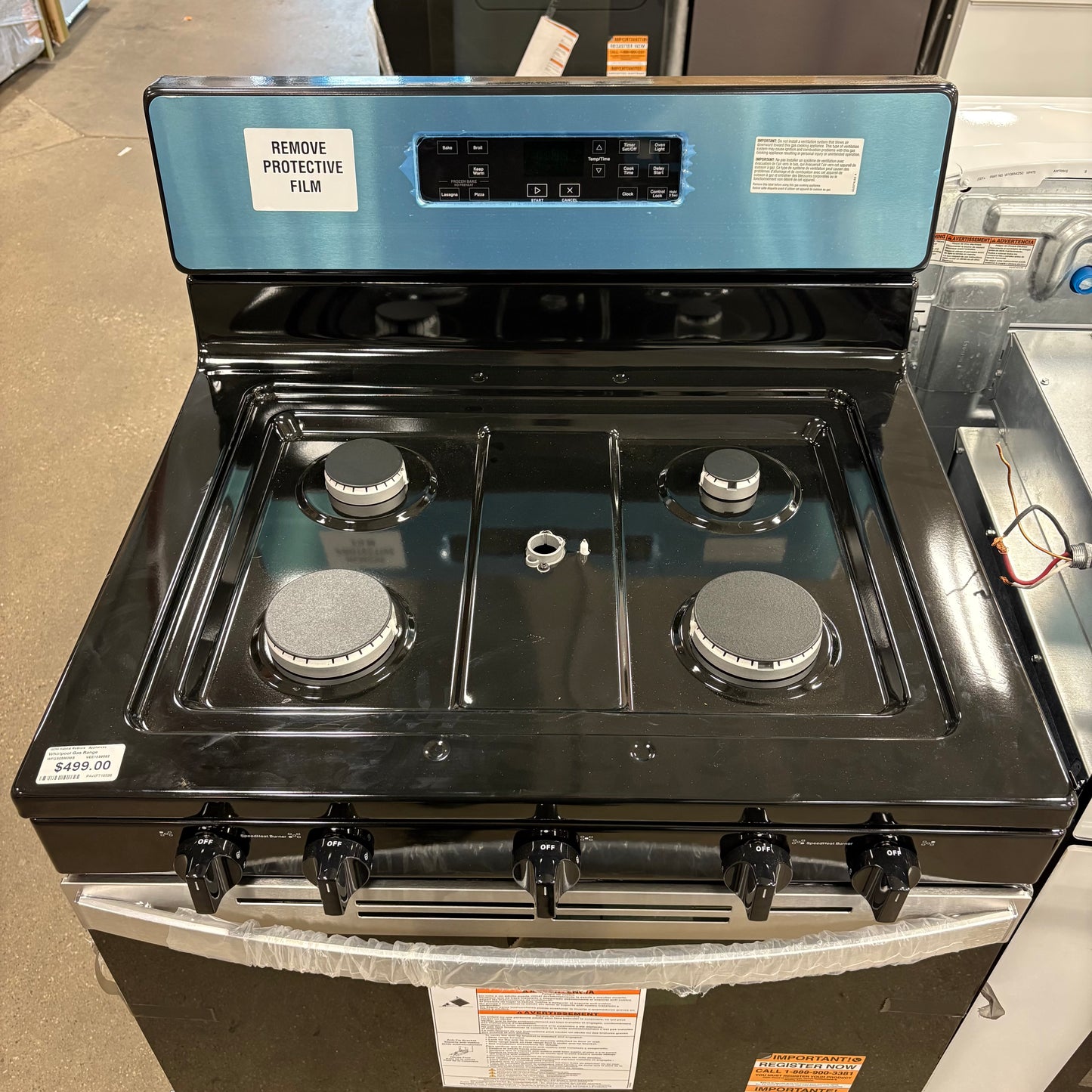 Whirlpool Gas Range