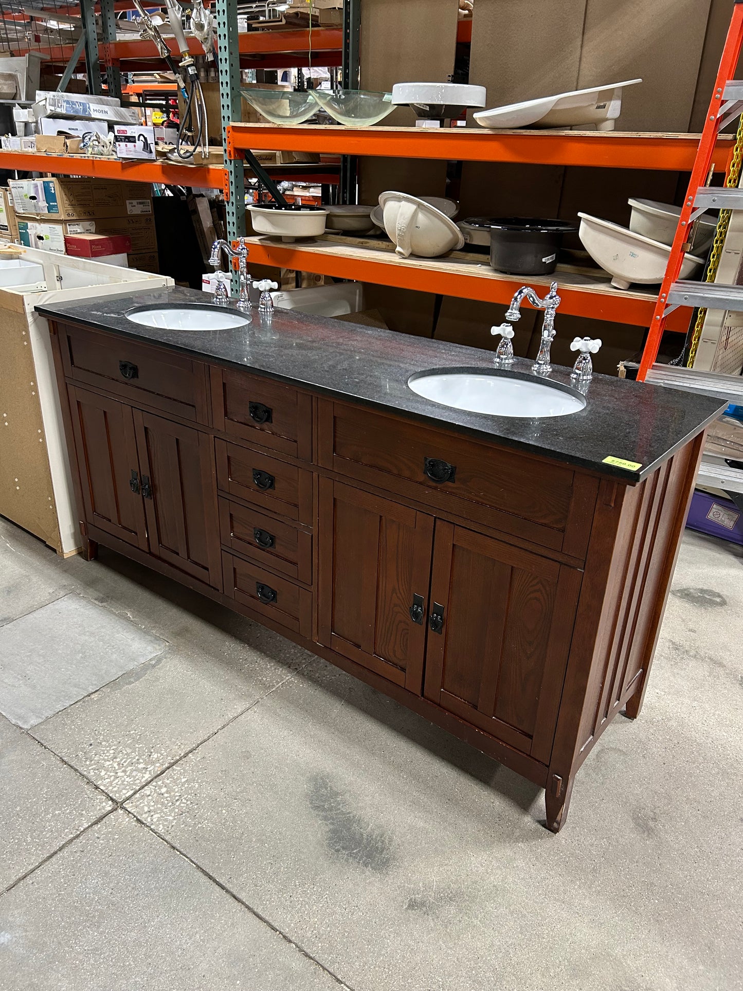 72" Vanity Set