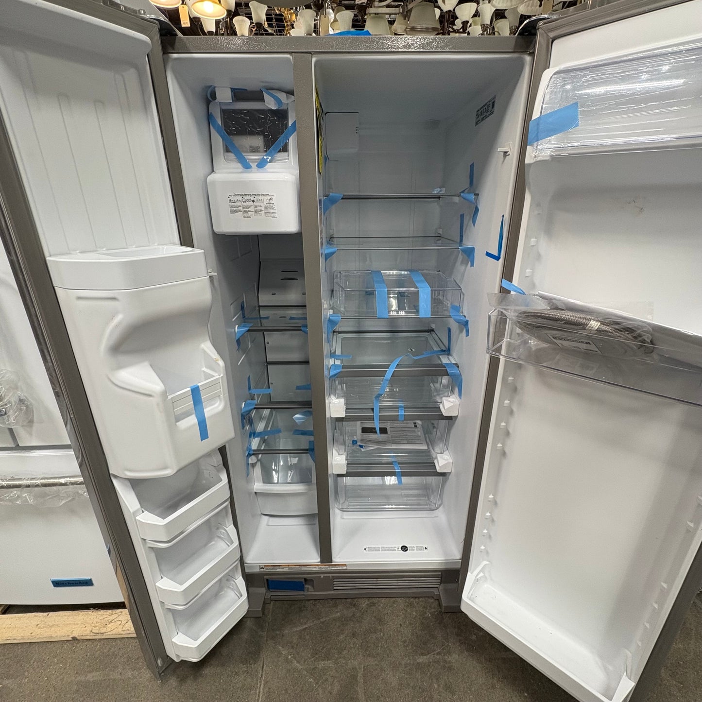 Whirlpool Side by Side Fridge.