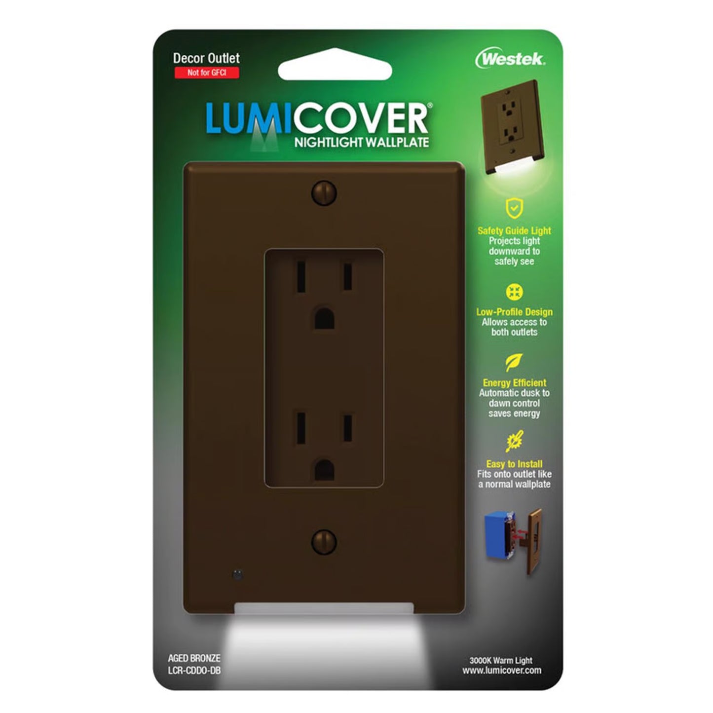 Lumicover LED Cover Plate AB