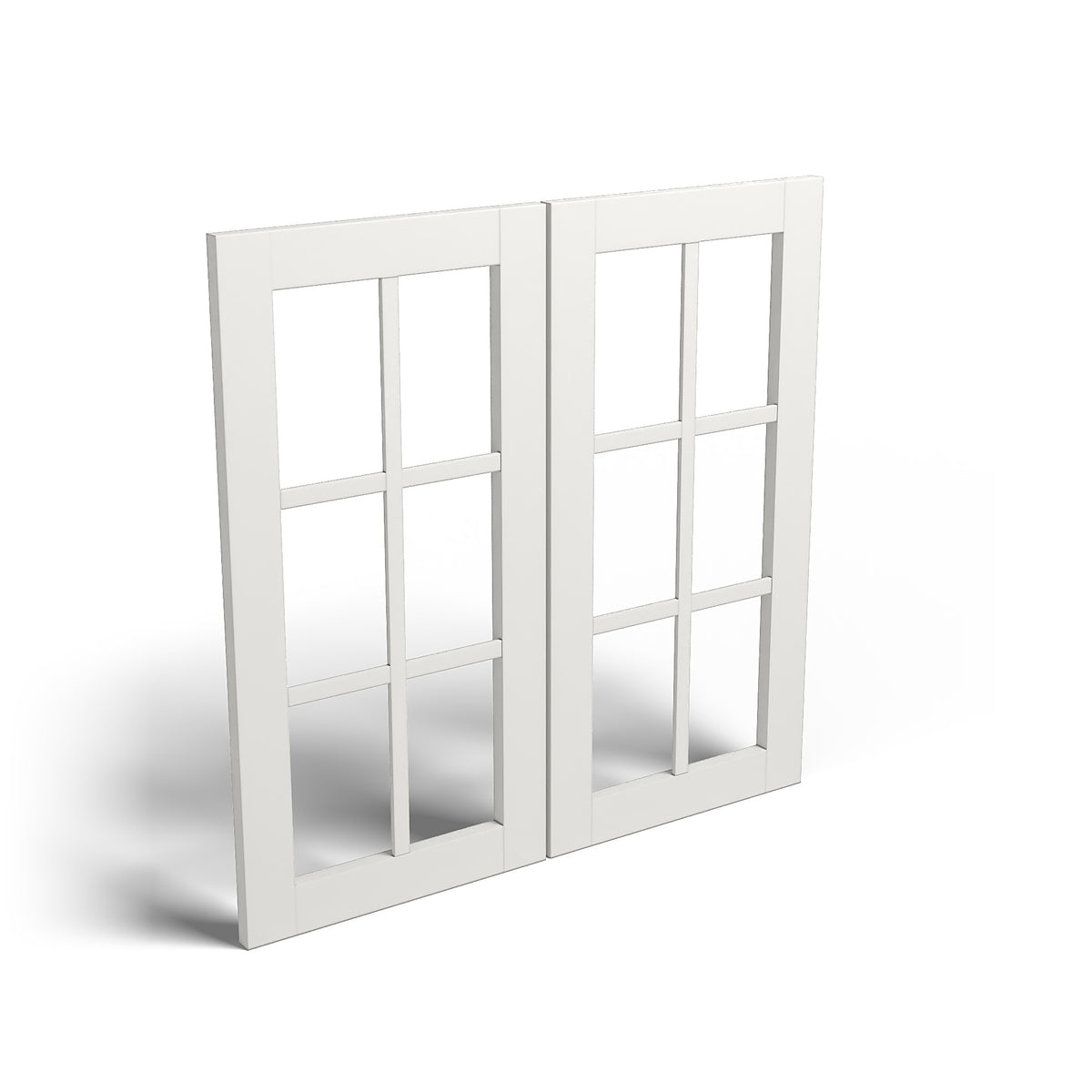 Special Order - 30" x 30" Mullion Door Newport White - 3030MD 30" Wall Cabinets GHI GHI Accessories Mullion Door Newport White Special Order SPNPW