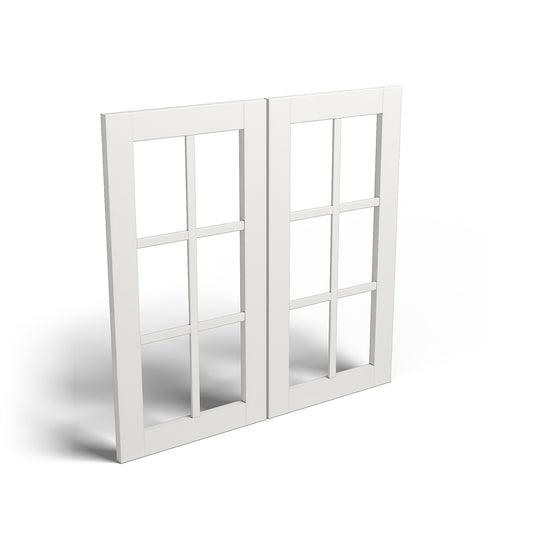 Special Order - 30" x 30" Mullion Door Newport White - 3030MD 30" Wall Cabinets GHI GHI Accessories Mullion Door Newport White Special Order SPNPW