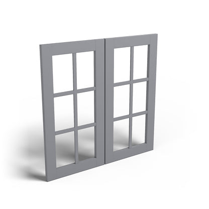 Special Order - 30" x 30" Mullion Door Pacific Gray - 3030MD 30" Wall Cabinets GHI GHI Accessories Mullion Door Pacific Gray Special Order SPPGS