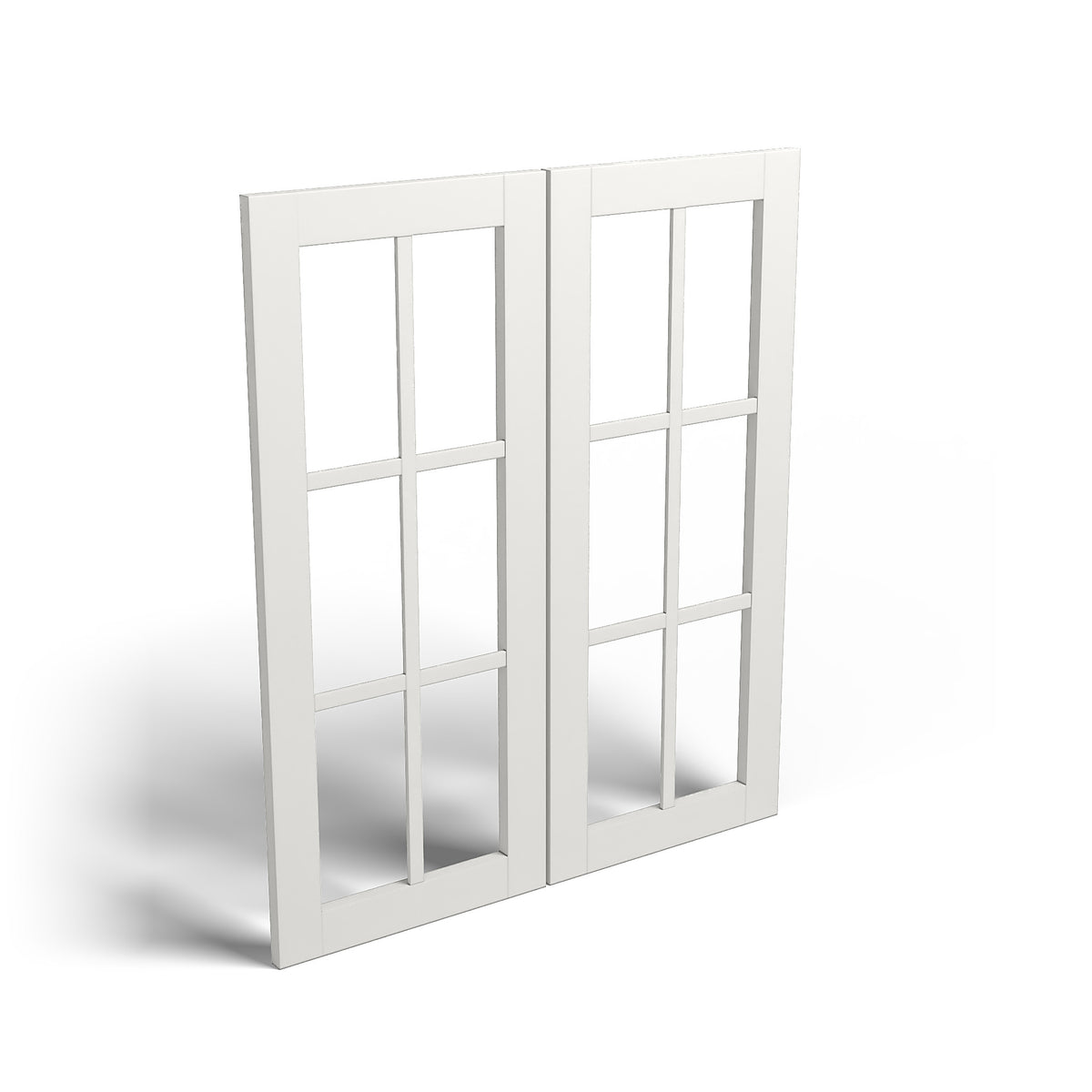 Special Order - 30" x 36" Mullion Door Newport White - 3036MD 36" Wall Cabinets GHI GHI Accessories Mullion Door Newport White Special Order SPNPW