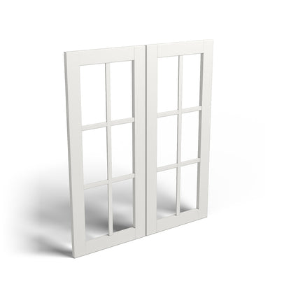 Special Order - 30" x 36" Mullion Door Newport White - 3036MD 36" Wall Cabinets GHI GHI Accessories Mullion Door Newport White Special Order SPNPW