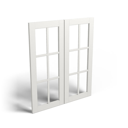 Special Order - 30" x 36" Mullion Door Newport White - 3036MD 36" Wall Cabinets GHI GHI Accessories Mullion Door Newport White Special Order SPNPW