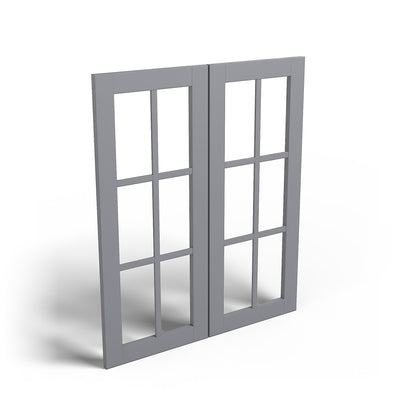Special Order - 30" x 36" Mullion Door Pacific Gray - 3036MD 36" Wall Cabinets GHI GHI Accessories Mullion Door Pacific Gray Special Order SPPGS