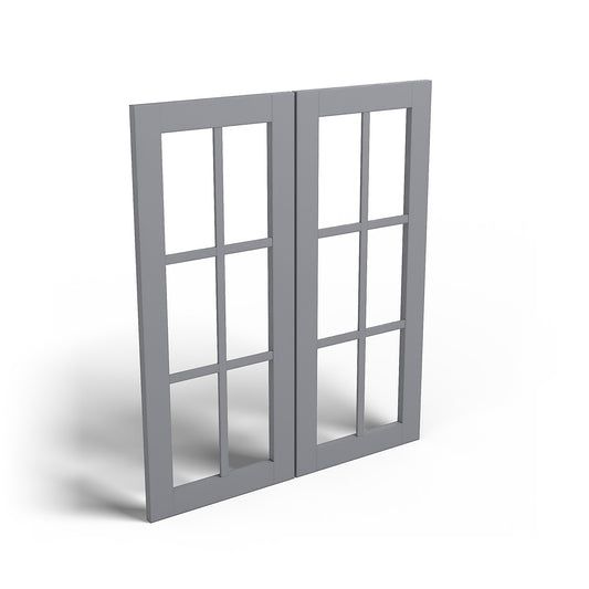 Special Order - 30" x 36" Mullion Door Pacific Gray - 3036MD 36" Wall Cabinets GHI GHI Accessories Mullion Door Pacific Gray Special Order SPPGS