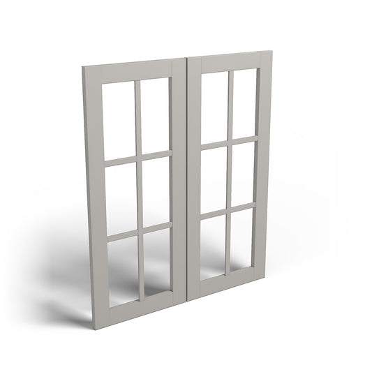 Special Order - 30" x 36" Mullion Door Stone Harbor Gray - 3036MD GHI GHI Accessories Mullion Door Special Order SPSHG Stone Harbor Gray