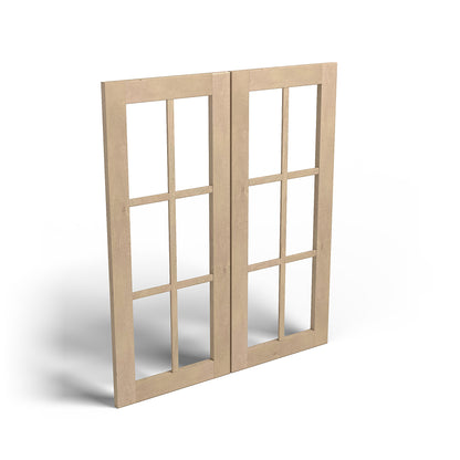 Special Order - 30" x 36" Mullion Door Sonona Wheat - 3036MD 36" Wall Cabinets GHI GHI Accessories Mullion Door Sonona Wheat Special Order SPSNW