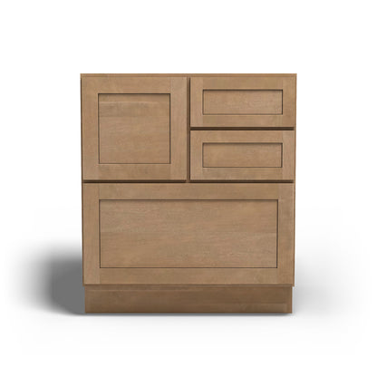 Special Order - 30" Cooking Center Base Cabinet with 4 Drawers Sonona Sand - 30CC