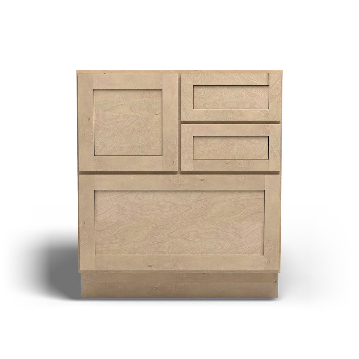 Special Order - 30" Cooking Center Base Cabinet with 4 Drawers Sonona Wheat - 30CC