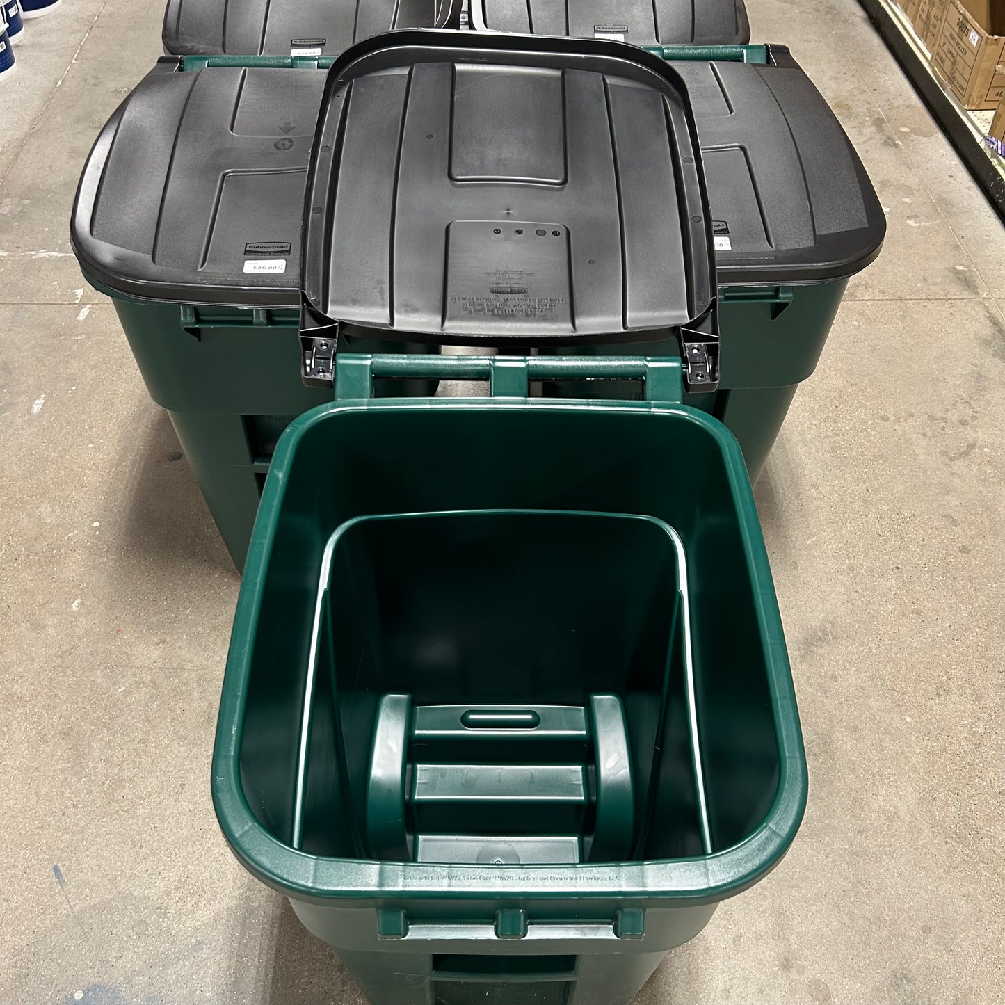 Rubbermaid Rollout Trash Can