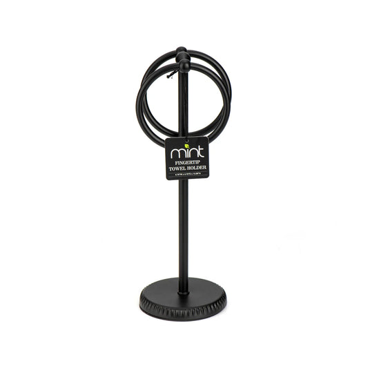 Matte Black Towel Stand