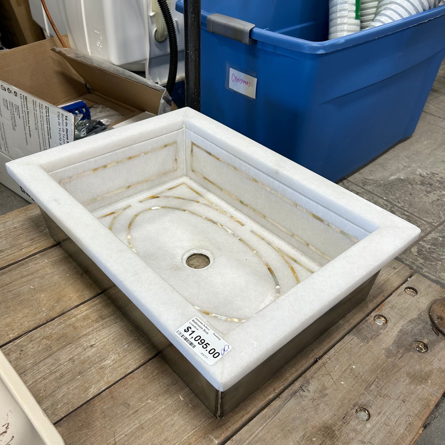 Linkasink Marble Bathroom Sink