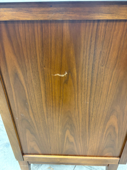 61" Walnut Vanity w/Marble Top