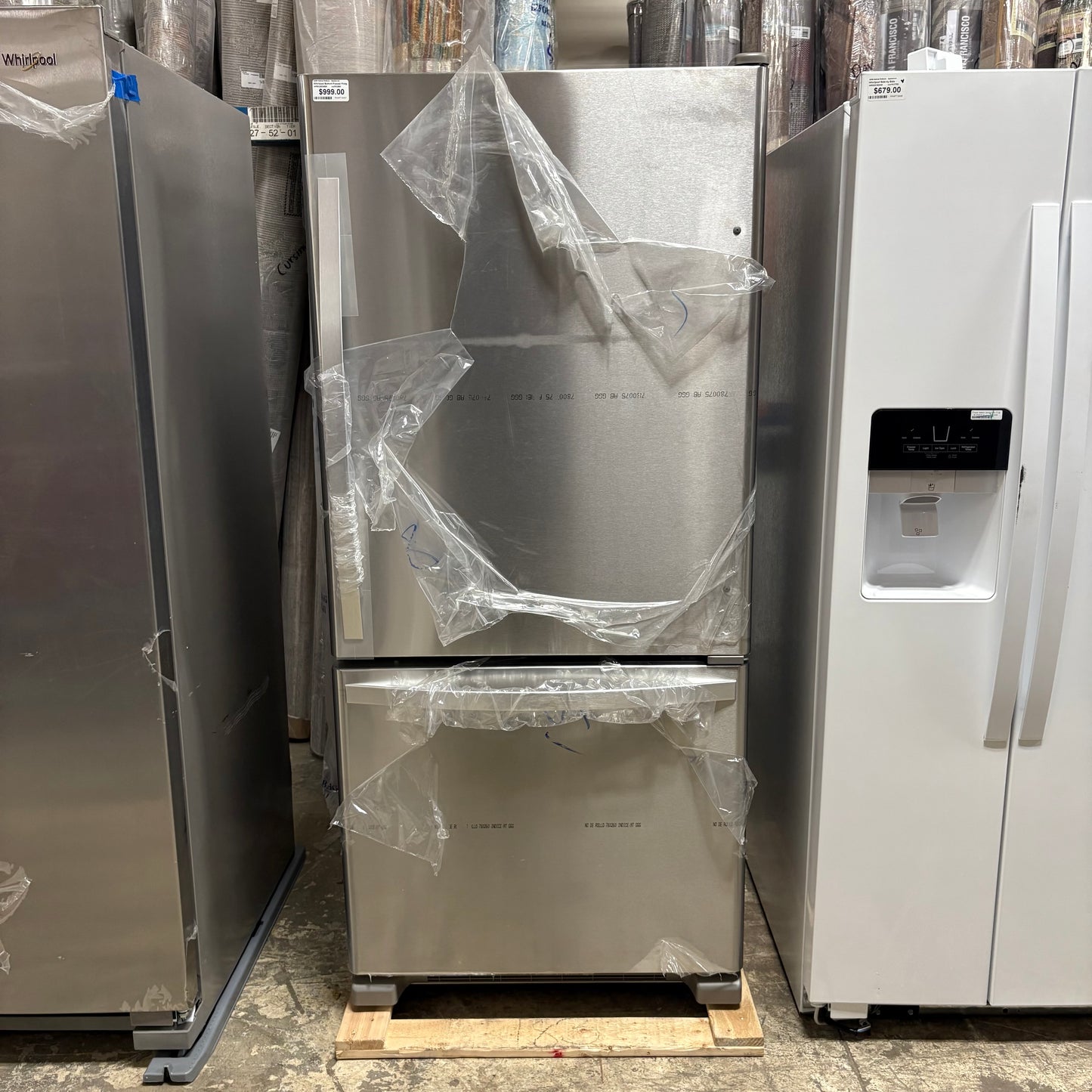 Whirlpool Bottom Freezer Fridg