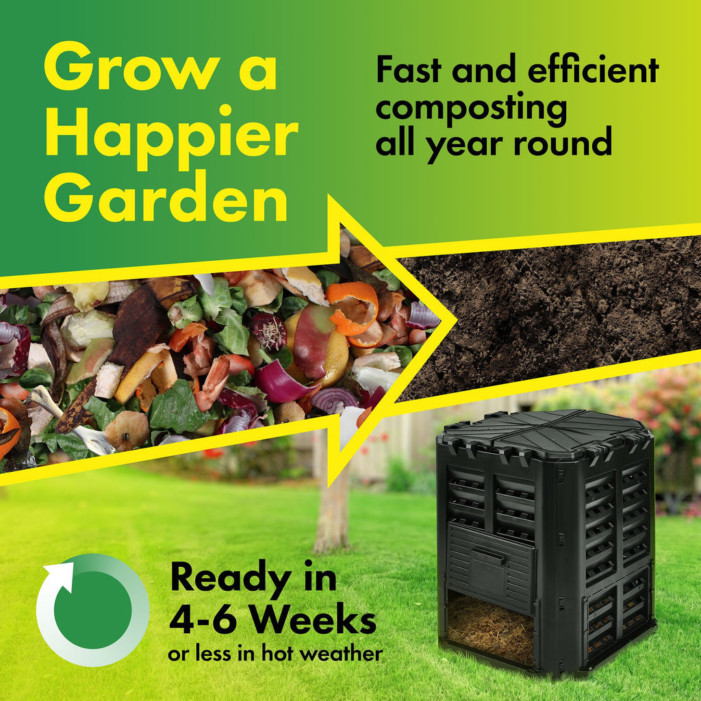 Garden Composter Bin 95 Gallon FALSE