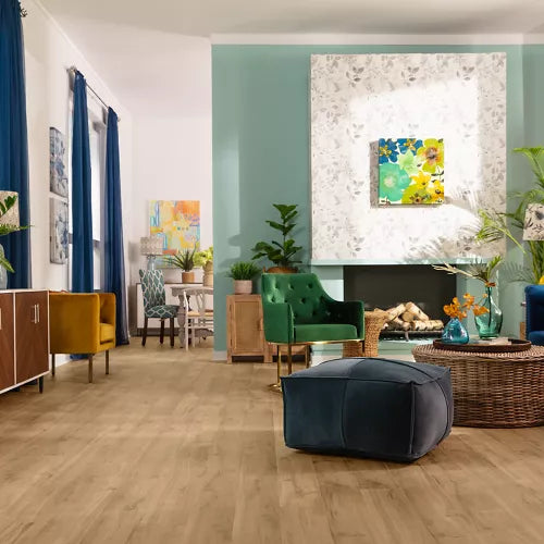 Golden Rustic Oak Laminate