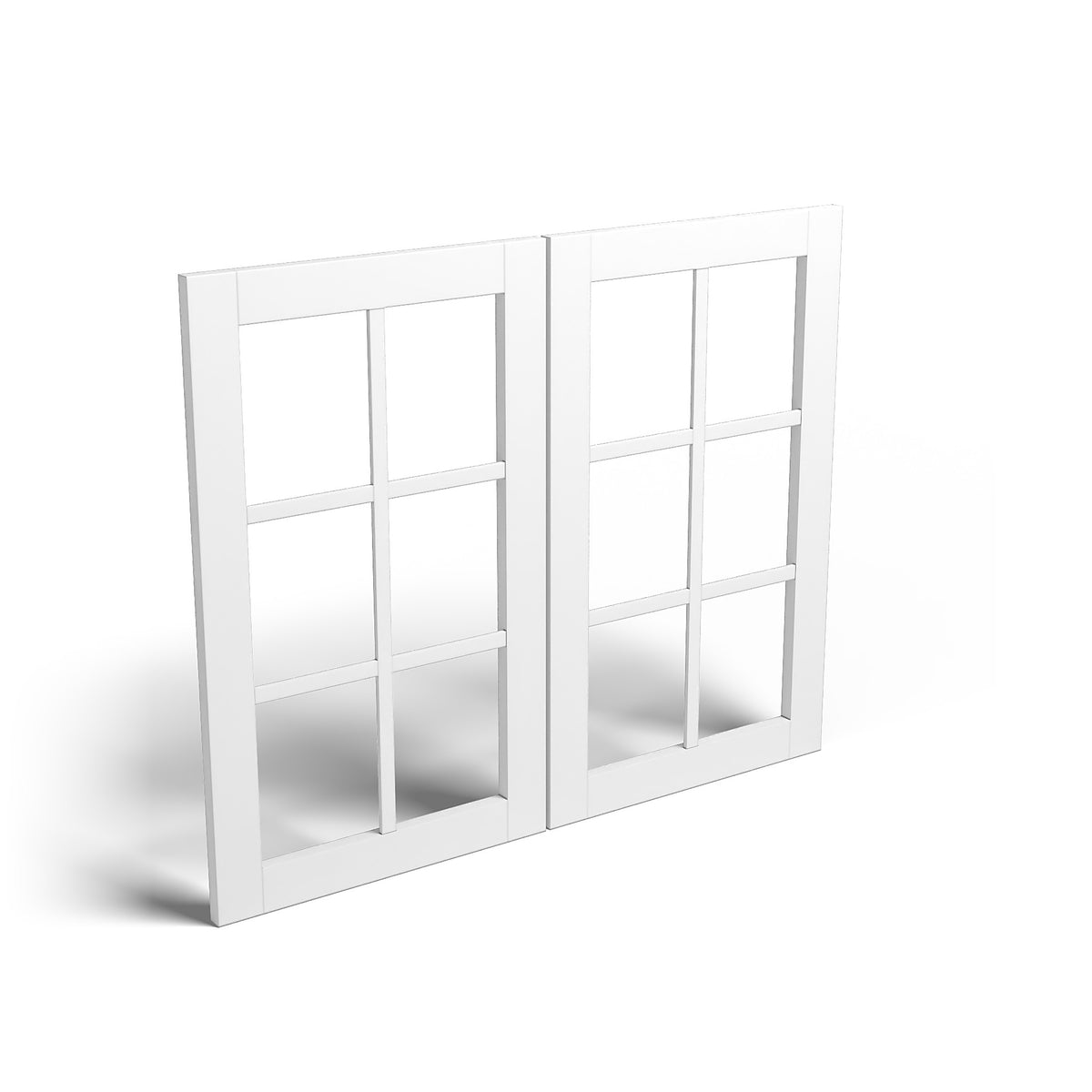 Special Order - 36" x 30" Mullion Door Arcadia White Shaker - 3630MD Arcadia White GHI GHI Accessories Mullion Door SPACW Special Order
