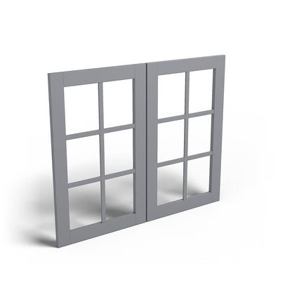 Special Order - 36" x 30" Mullion Door Pacific Gray - 3630MD 30" Wall Cabinets GHI GHI Accessories Mullion Door Pacific Gray Special Order SPPGS