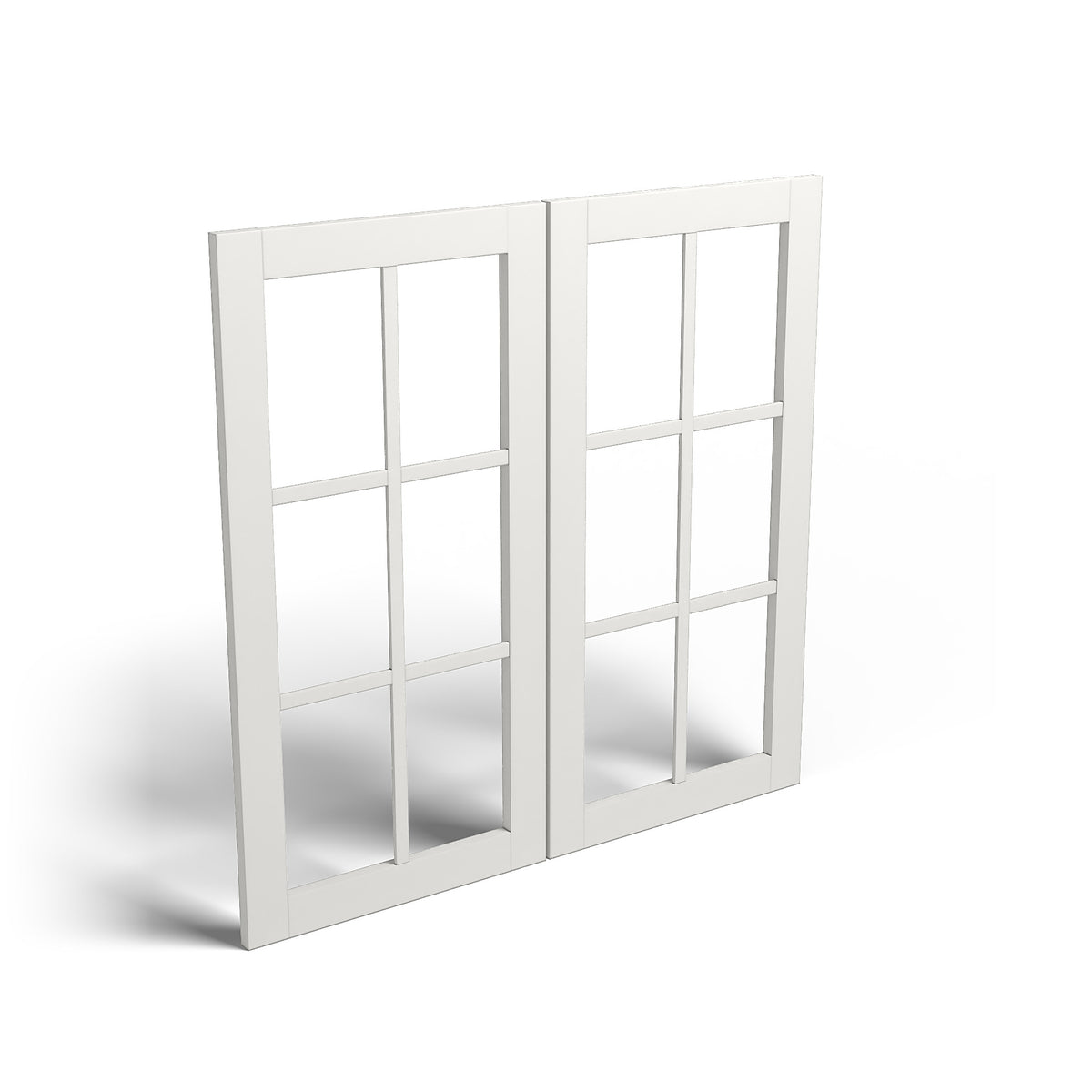 Special Order - 36" x 36" Mullion Door Newport White - 3636MD 36" Wall Cabinets GHI GHI Accessories Mullion Door Newport White Special Order SPNPW