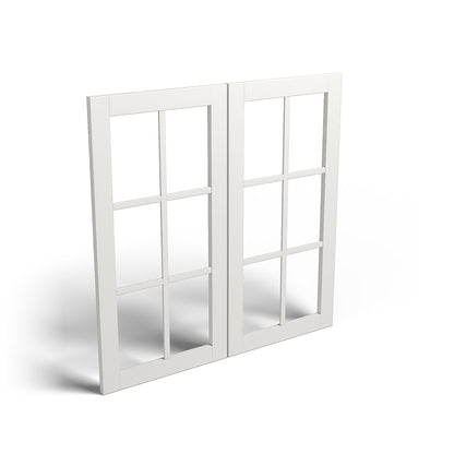 Special Order - 36" x 36" Mullion Door Newport White - 3636MD 36" Wall Cabinets GHI GHI Accessories Mullion Door Newport White Special Order SPNPW