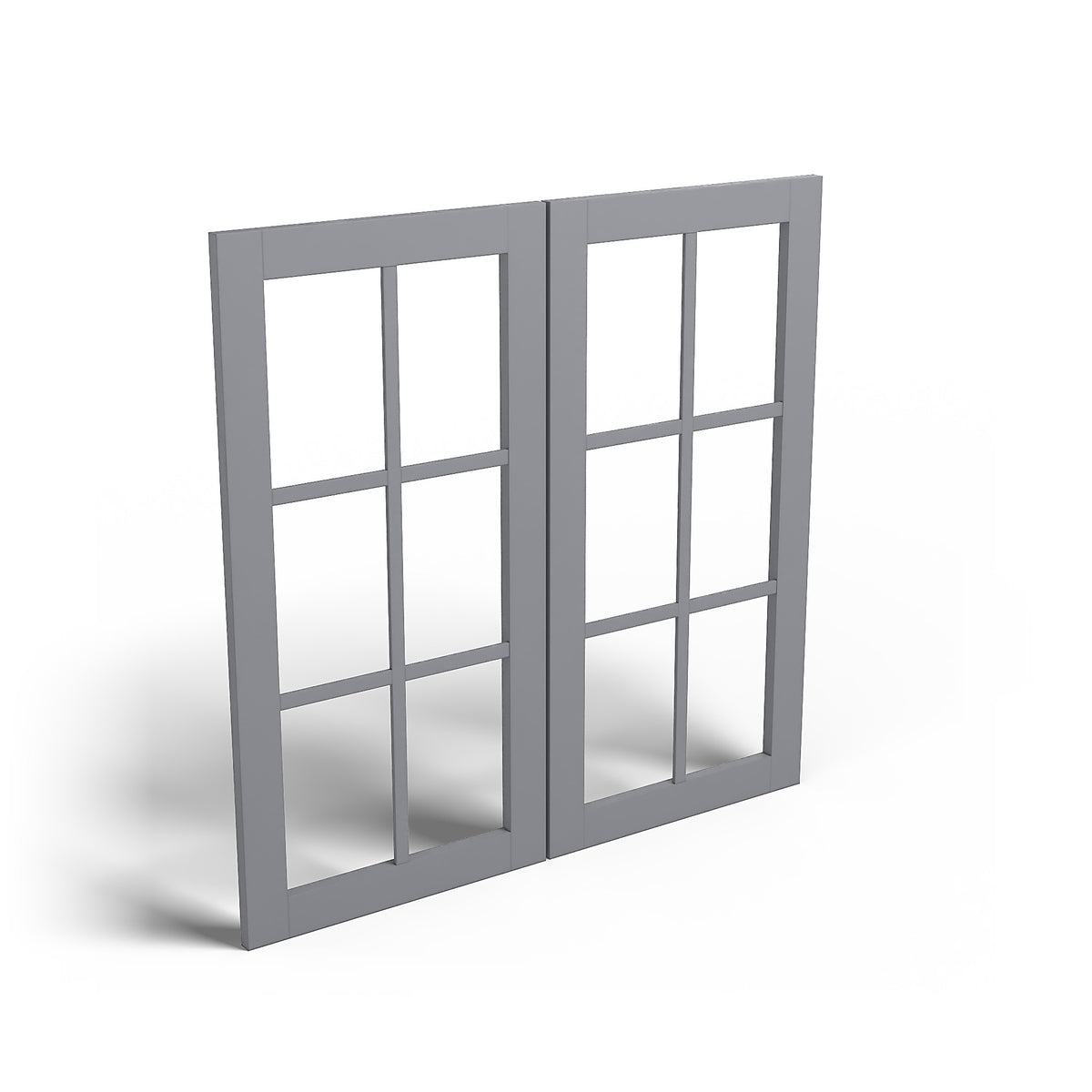 Special Order - 36" x 36" Mullion Door Pacific Gray - 3636MD 36" Wall Cabinets GHI GHI Accessories Mullion Door Pacific Gray Special Order SPPGS