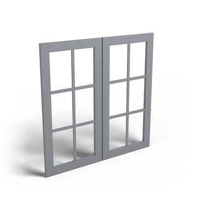 Special Order - 36" x 36" Mullion Door Pacific Gray - 3636MD 36" Wall Cabinets GHI GHI Accessories Mullion Door Pacific Gray Special Order SPPGS