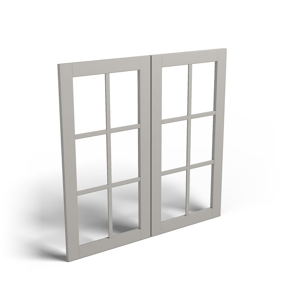 Special Order - 36" x 36" Mullion Door Stone Harbor Gray - 3636MD GHI GHI Accessories Mullion Door Special Order SPSHG Stone Harbor Gray