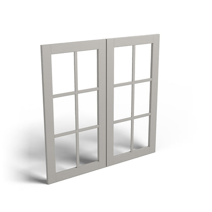 Special Order - 36" x 36" Mullion Door Stone Harbor Gray - 3636MD GHI GHI Accessories Mullion Door Special Order SPSHG Stone Harbor Gray