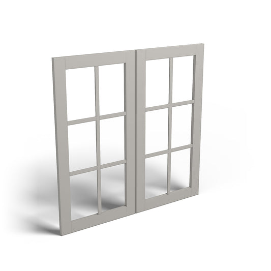 Special Order - 36" x 36" Mullion Door Stone Harbor Gray - 3636MD GHI GHI Accessories Mullion Door Special Order SPSHG Stone Harbor Gray