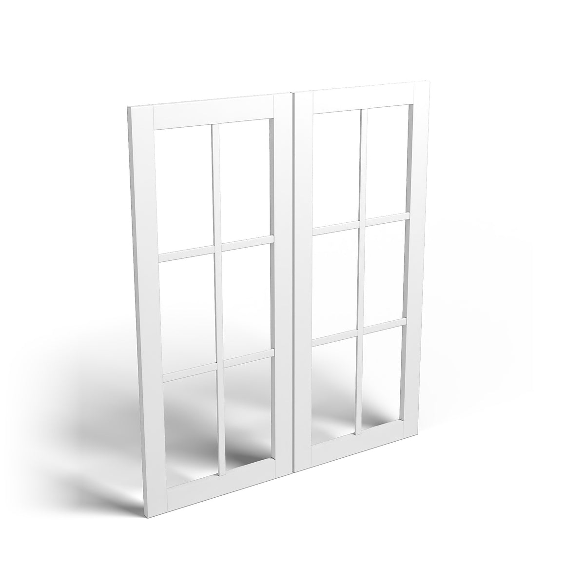 Special Order - 36" x 42" Mullion Door Arcadia White Shaker - 3642MD Arcadia White GHI GHI Accessories Mullion Door SPACW Special Order