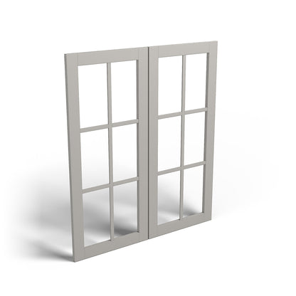 Special Order - 36" x 42" Mullion Door Stone Harbor Gray - 3642MD GHI GHI Accessories Mullion Door Special Order SPSHG Stone Harbor Gray