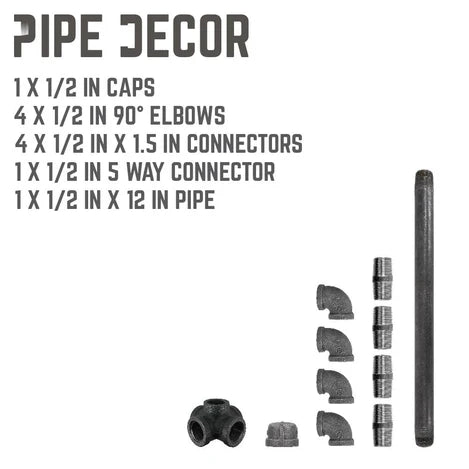 Pipe Decor Paper Towel Holder