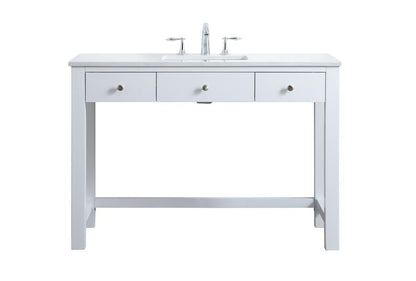 Hudson White 48" Vanity