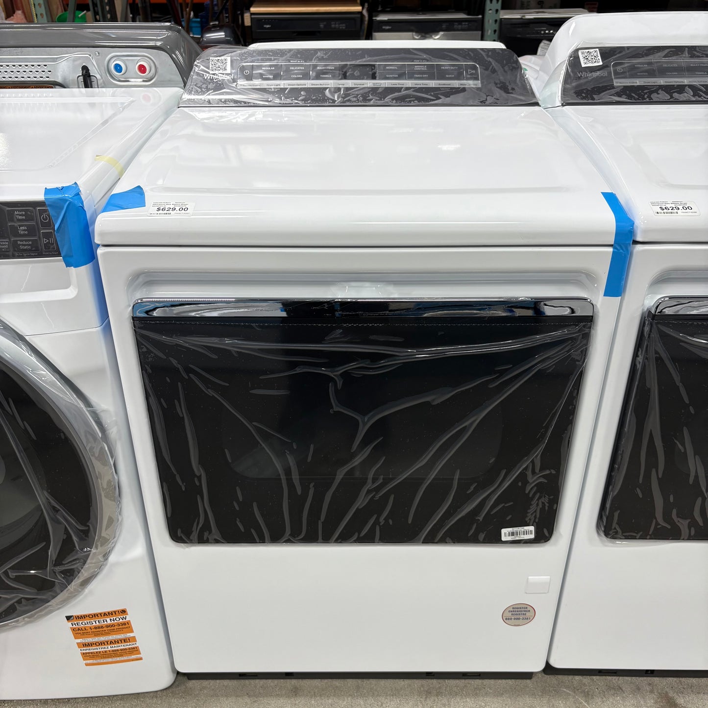 Whirlpool Gas Steam Dryer